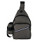 ЮL Сторм Сумка-слинг с карманом для бутылки, 100% полиэстер,