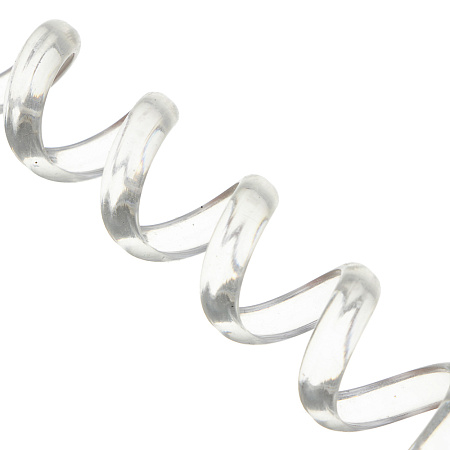 ЮНИLOOK Заколка-спиралька для волос, пластик, 7см, ТПР, пластик