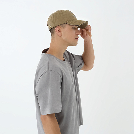 GALANTE Кепка для взрослых, р.56-58, 100% хлопок, хаки, ВЛ25-16, #1