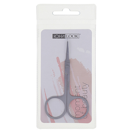 ЮНИLOOK Ножницы маникюрные для кутикулы c прямыми лезвиями, сталь, 8,8см