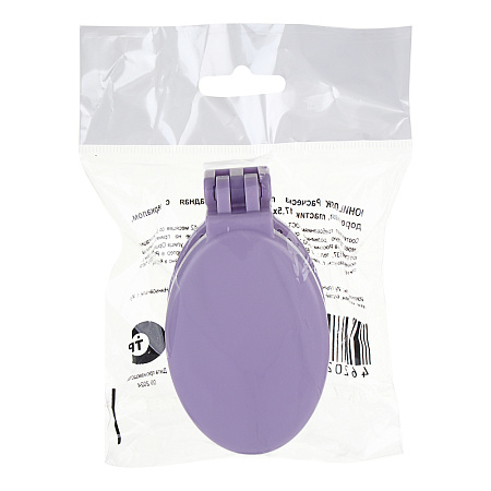 ЮНИLOOK Расческа продувная тм ЮНИLOOK, складная с зеркалом, дорожная, пластик, 17,5х5,5см, 4 цвета