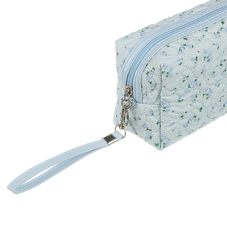 Косметичка прямоугольная тм ЮL Мильфлёр, 100% полиэстер, 18x10x7,5 см,  3 цвета