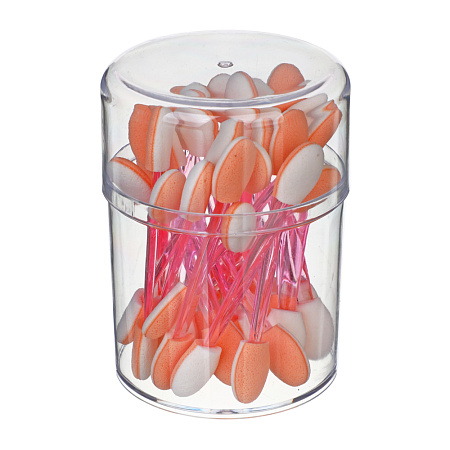 Набор аппликаторов 4-х сторонних 10 шт тм  ЮНИLOOK, латекс, пластик, 6см