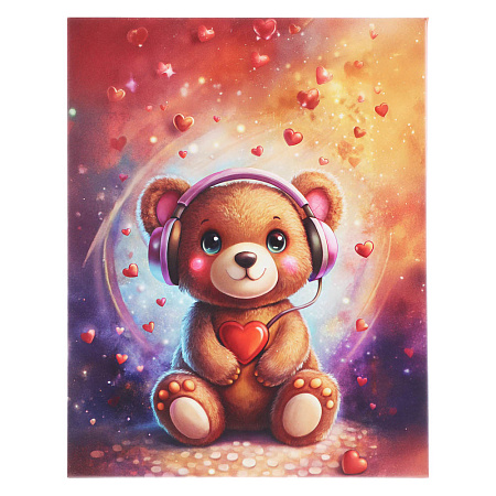 ЮНИLOOK Зеркало настольное, трансформер, картон, 13,5x17,2см, 12 цветов