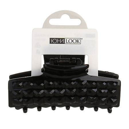 Краб для волос ЮНИLOOK, 8см, пластик, ACS-31