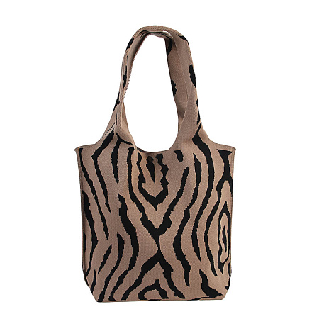 Сумка женская трикотажная тм ЮL Check, полиэстер, 35х40см, 3 цвета