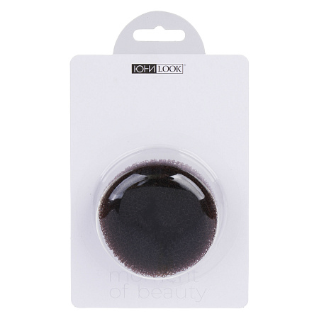 Заколка-бублик для волос ЮНИLOOK , d5,5см, поролон, 3 цвета, ACS-73