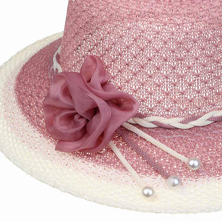 GALANTE Шляпа женская, р.58, 100% полиэстер, сиреневый, ВЛ25-29