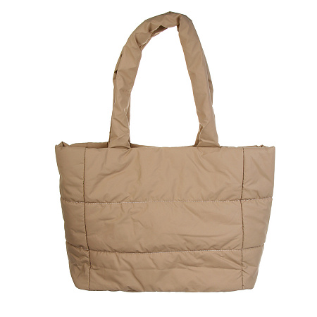 ЮL Пафф Сумка шоппер повседневная стеганая, 40x28x13 см, полиэстер, 2-3 цвета