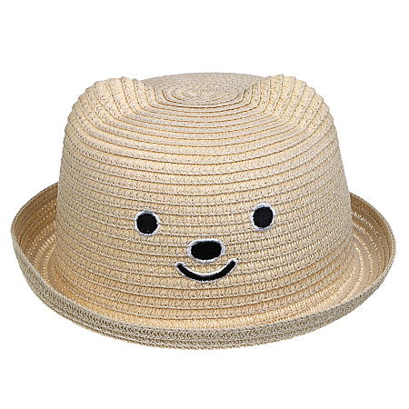 GALANTE Шляпа детская, р.52, 100% целлюлоза, бежевый, ВЛ25-25