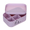 ЮНИLOOK Органайзер для косметики 15,6х11,3х7 см, пластик PP, 2 цвета