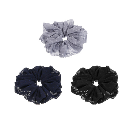 Резинка для волос, тм ЮНИLOOK, 16см, полиэстер, 3 цвета, #30