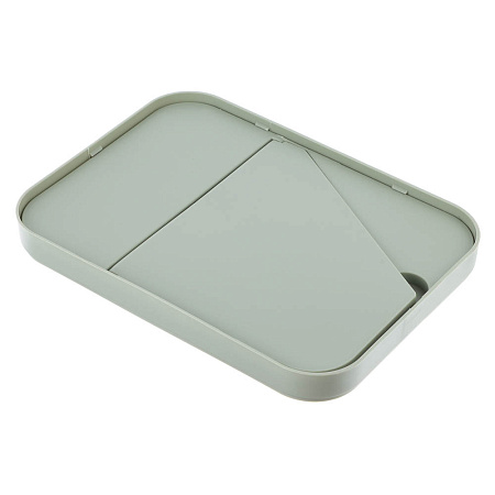 Зеркало настольное тм ЮНИLOOK пластик, стекло, 13х18см, 4 цвета, ЗН19-1