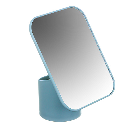 ЮНИLOOK Зеркало настольное, пластик, стекло, 22x14,3см, 2 дизайна
