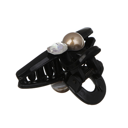 Краб для волос, тм ЮНИLOOK, 4,5см, пластик, 3 дизайна, #12