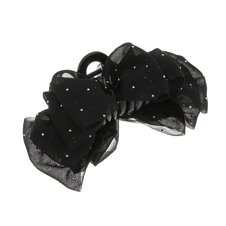 Краб-бант для волос, тм ЮНИLOOK, 13см, акрил, 2 цвета, #19