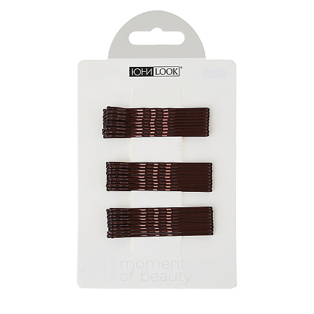 Невидимки для волос тм ЮНИLOOK, 27шт, 5см, металл, 2 цвета, ACS-30