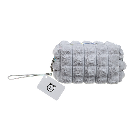 ЮL Косметичка из искусственного меха Флаффи, 100% ПЭ, 18х10х7см, 2 цвета