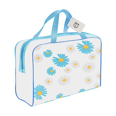 Косметичка банная ЮL, ПВХ, 24х15х7см, 3-5 цветов, ББ19-15