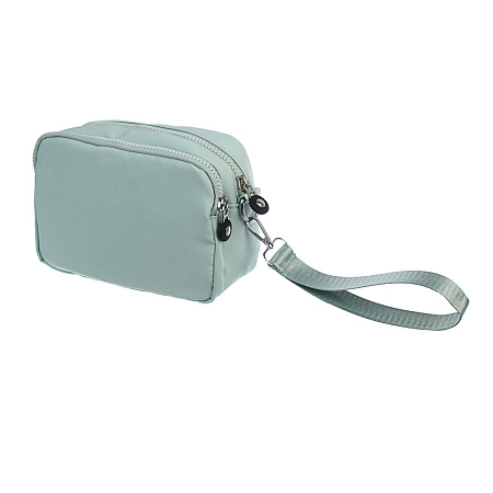 Сумка женская с 2-мя отделениями на длинном ремне тм ЮL Mint, полиэстер, 20х13х5,5см, 3 цвета