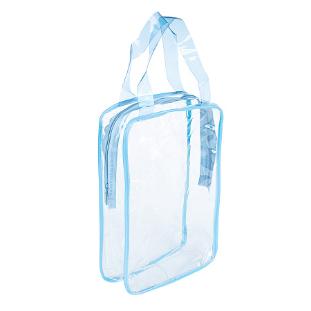 Косметичка банная ЮL, ПВХ, 23x15x6см, 4 цвета