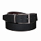 ЮL Ремень мужской двухсторонний, ПУ, металл, 120/130х3,3см, черный, РМ2023-3