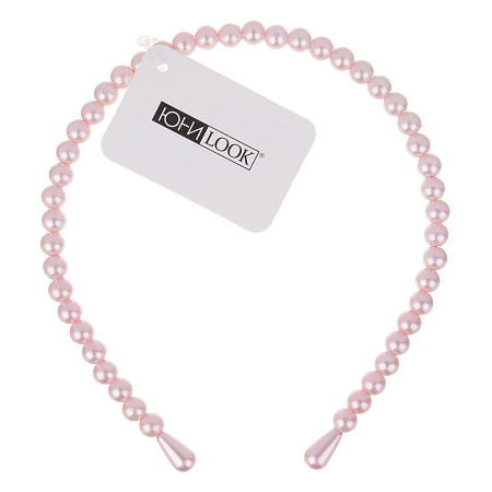 ЮНИLOOK Ободок для волос, 0,8см, пластик, 6 цветов, ACS-108