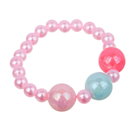 BY Русские супергерои Набор детской бижутерии в рюкзаке 19х14х5см: бусы, браслет, расческа, 3 диз.