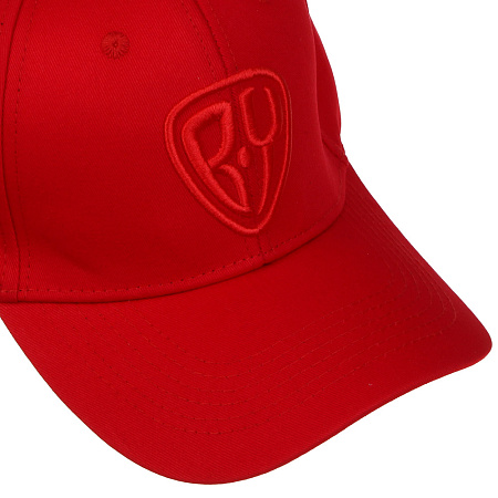 BY Русские Супергерои Кепка взрослая с вышивкой 3Д р.58, 70% хлопок, 30% полиэстер, цвет красный