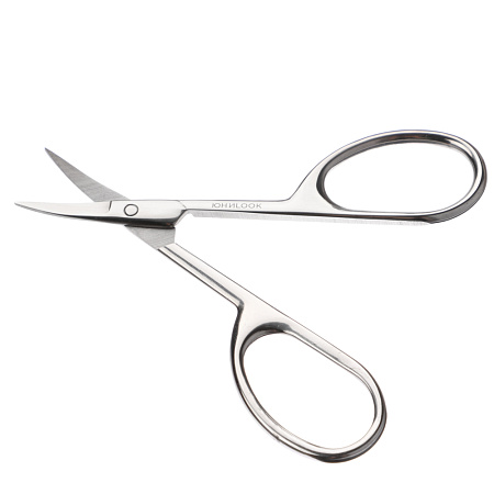 ЮНИLOOK Ножницы маникюрные "ULTRA", загнутые, 9,5 см, сталь, #3
