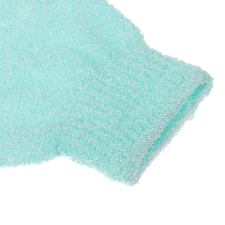 Мочалка перчатка тм ЮL с отшелушивающим эффектом, полиэстер, 18см, 5 цветов, МС24-06