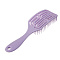 Расческа массажная, продувная тм ЮНИLOOK, пластик, 20,5x5,5см, 4 цвета