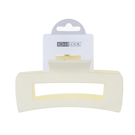 Краб для волос ЮНИLOOK, 10,5 см, пластик, 3 цвета, ACS-36