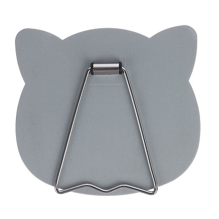 Зеркало настольное тм ЮНИLOOK, металл, стекло, пластик, 16x14,5см, 3 цвета