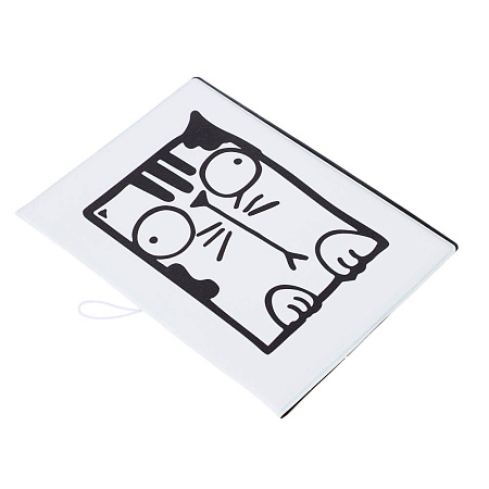 Обложка для паспортатм ЮL с отд.для карт и удерживающей резинкой , ПВХ, 13,7х9,6см, 6 дизайнов, #2