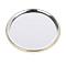 ЮНИLOOK Зеркало карманное, металл, стекло, d7,5см, 6-12 дизайнов