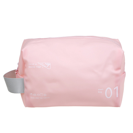 Косметичка водонепроницаемая с боковой ручкой тм ЮL, ПВХ, 22х11х12см, 2 цвета