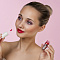 ЮНИLOOK Шайн Блеск-тинт для губ, 4,5 мл, тон 02, пламенно-красный