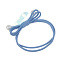 ЮНИLOOK Резинки для волос 4шт, d4,5см, полиэстер, пластик, 4 дизайна, ACS-105
