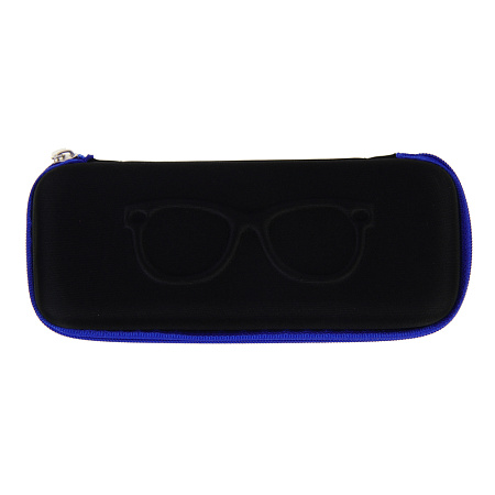 Футляр для очков тм ЮL на молнии, полиэстер, 15,5х6см, 5 цветов
