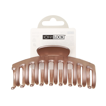 ЮНИLOOK Краб для волос, 9см, пластик, 5 цветов, ACS-34