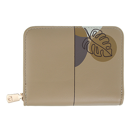 ЮL Астирия II Кошелек для карт, купюр и монет с отделением на молнии ПУ, 11,5х9х2,5см, 2 цв, КЖ24-21