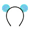BERIOTTI Ободок для волос с ушками, 1-1,5см, полистирол, полиэстер, 2 дизайна