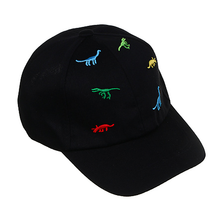 GALANTE Кепка детская, р.52, 30% хлопок, 70% полиэстер, черный, ВЛ25-02, #1