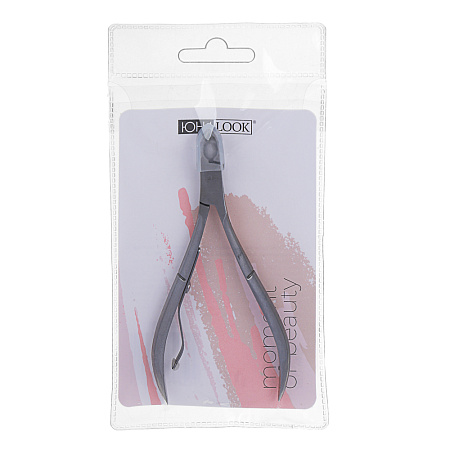 ЮНИLOOK Кусачки маникюрные для кутикулы с одинарной пружиной, длина лезвий 5мм, сталь, 10см, #8715