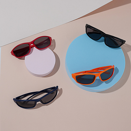 GALANTE Очки солнцезащитные детские, пластик, 131x32мм, 4 цвета