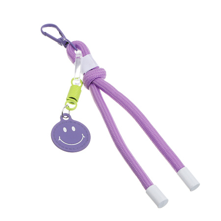 Подвеска аксессуар паракорд с шармом тм ЮL Smile, нейлон, металл, 18 см,  6 цветов, #2