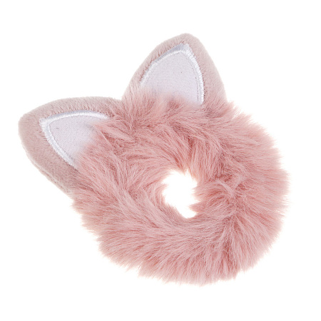 Резинка для волос ЮНИLOOK, d7,5см, полиэстер, 6 цветов, ACS-114