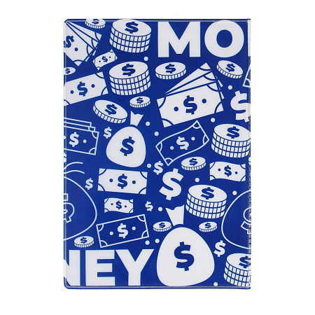 Обложка для паспорта тм ЮL, ПВХ, 13,6х9,5см, 6 дизайнов