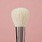 ЮНИLOOK Кисть для румян и сухих текстур, натуральный ворс, дерево, металл, 18см